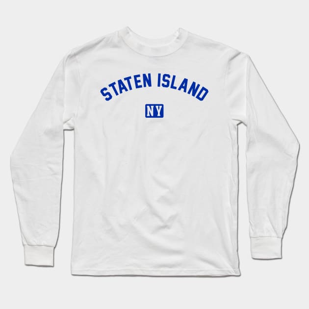 Staten Island New York Classic Long Sleeve T-Shirt by Vicinity
